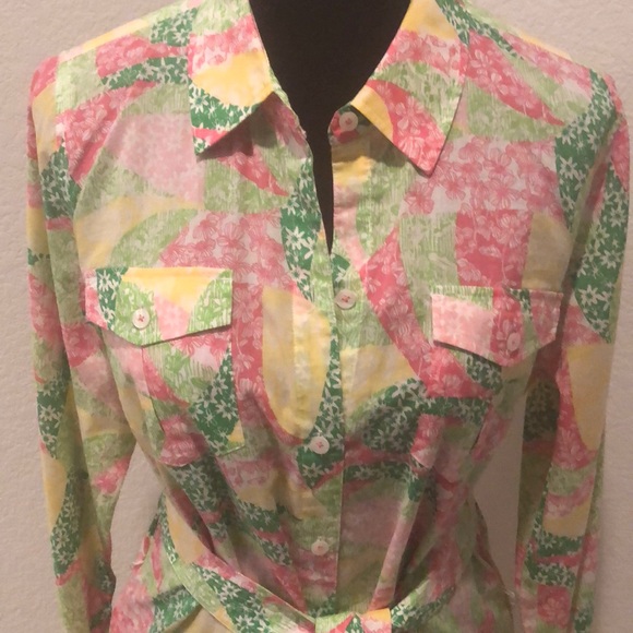 Lilly Pulitzer cotton shirt dress - Picture 3 of 7